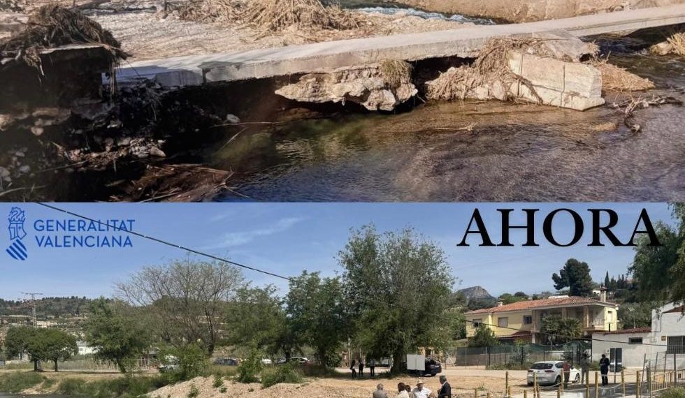 Calles recupera la normalidad tras la dana con obras de 1,67 millones