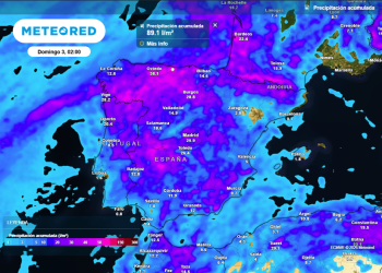 España afronta días de tormentas intensas tras el repunte de temperaturas