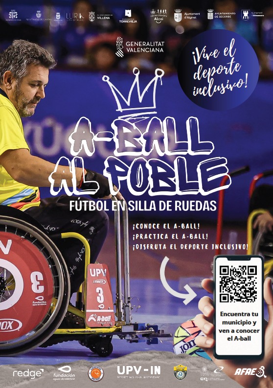 El programa ‘A Ball al Poble’ lleva el fútbol inclusivo en silla de ruedas a diez municipios valencianos
