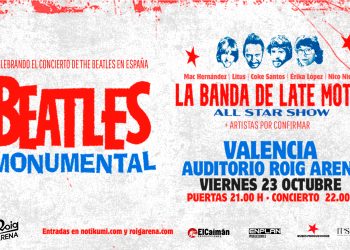 La sala Auditorio Roig Arena acogerá el 23 de octubre “Beatles Monumental”, un homenaje a la mítica banda