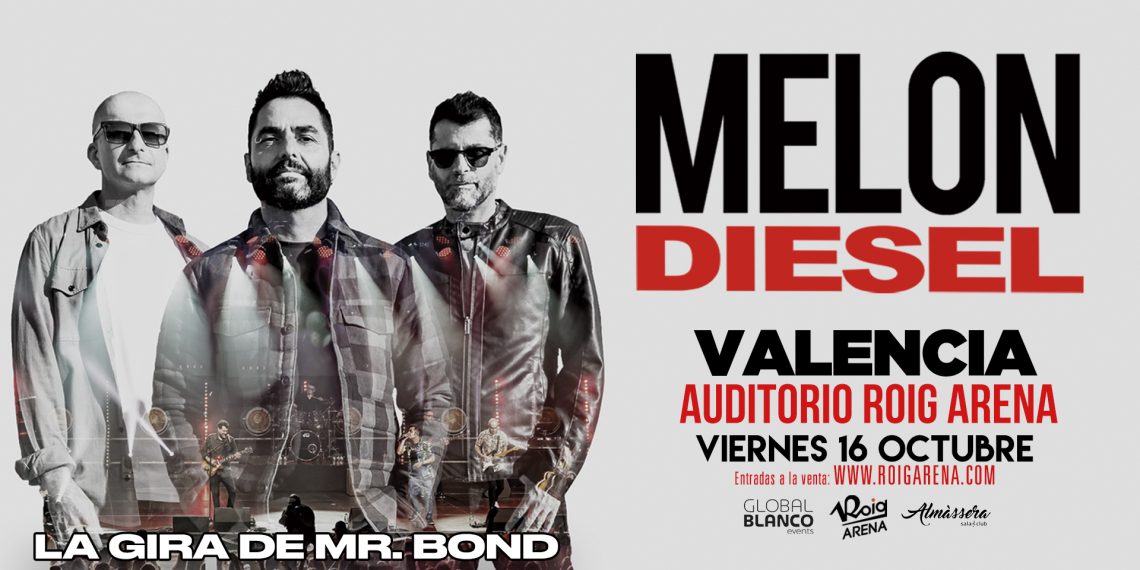 Melon Diesel anuncia su regreso a Valencia con un concierto en el Roig Arena