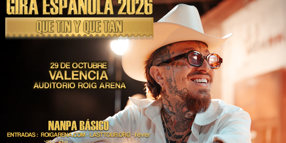 Nanpa Básico llevará su rap alternativo al Auditorio Roig Arena