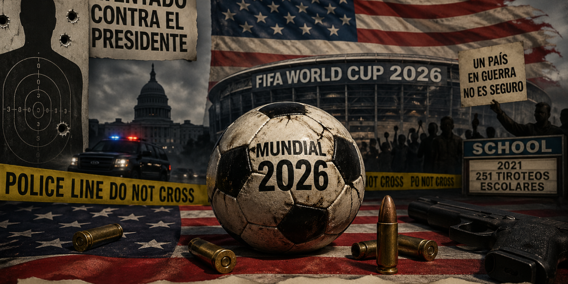 Disparos Unidos no está preparado para el Mundial 2026