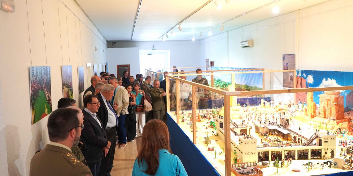 El Museo Histórico Militar de Valencia recrea con figuras de Playmobil el apoyo de España a la independencia de Estados Unidos