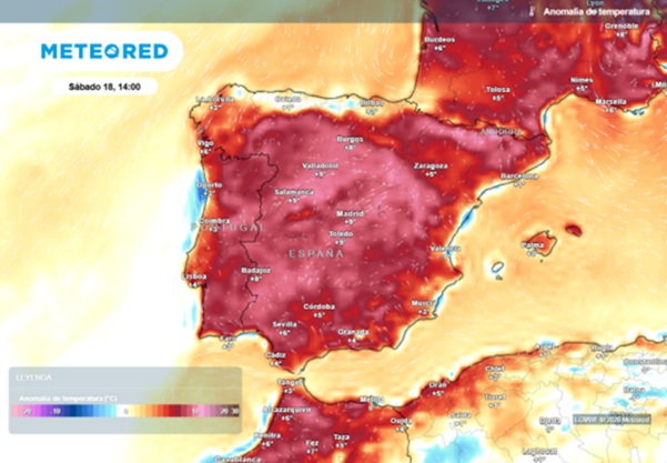 Se aproxima a toda velocidad una cresta subtropical a España: estos serán los fenómenos más destacados de esta semana