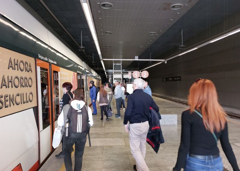 El TRAM d’Alacant supera los 1,5 millones de usuarios en marzo