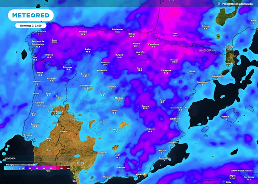 La llegada de una dana dejará varios días de tormentas intensas durante el puente de mayo