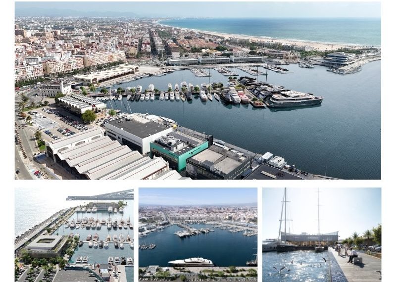 Marina Port Valencia inicia la comercialización de sus amarres en paralelo al avance de las obras