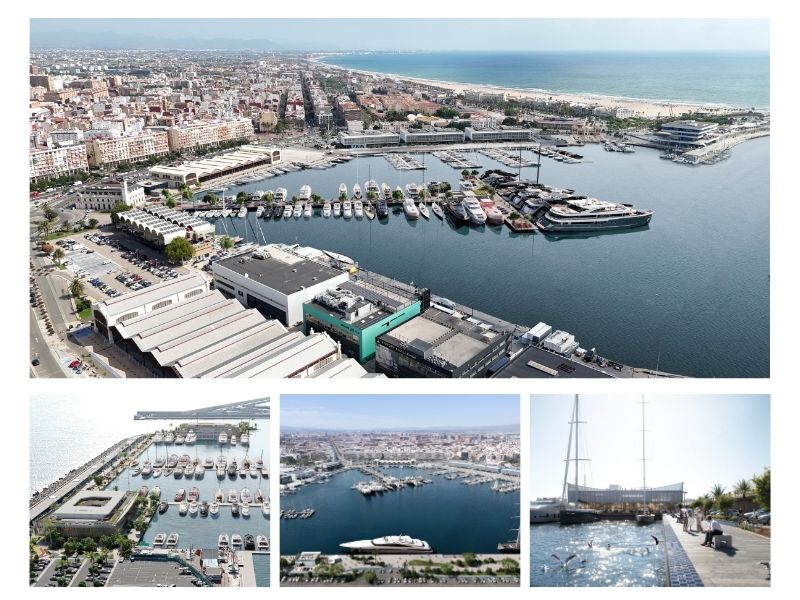 Marina Port Valencia inicia la comercialización de sus amarres en paralelo al avance de las obras