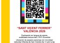 La fiesta de Sant Vicent Ferrer estrena un código QR inclusivo para personas con discapacidad