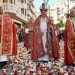 El arzobispo Enrique Benavent preside en Alcoy la misa del Jubileo de San Jorge en el 750 aniversario
