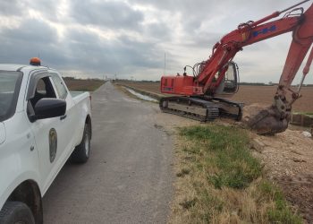 Comienzan las obras de reparación del Camí el Palmar de Sueca tras los daños de la DANA