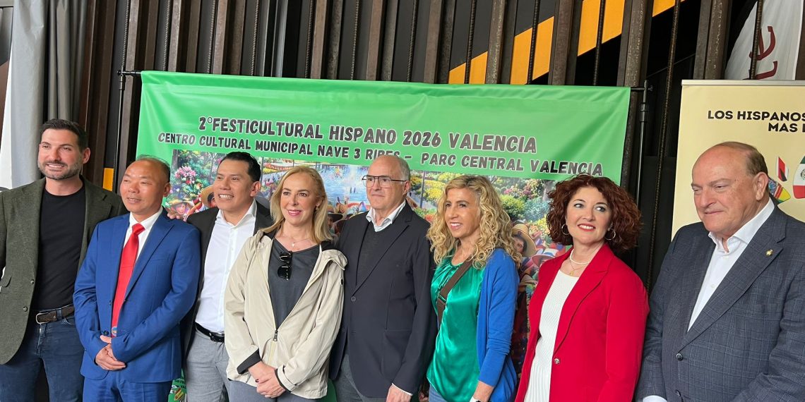 Gran éxito del II FestiCULTURAL Hispano 2026 en Valencia organizado por la Asociación Hispanos Sin Fronteras