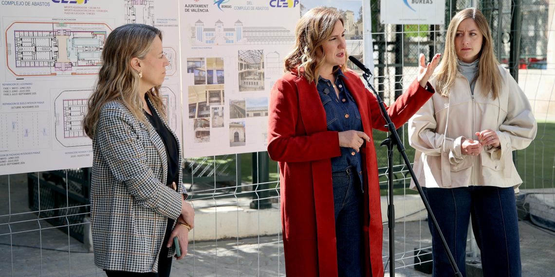 El Ayuntamiento de Valencia encara la recta final de la rehabilitación del complejo de Abastos