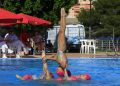 La natación artística autonómica brilla en Nazaret