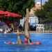 La natación artística autonómica brilla en Nazaret