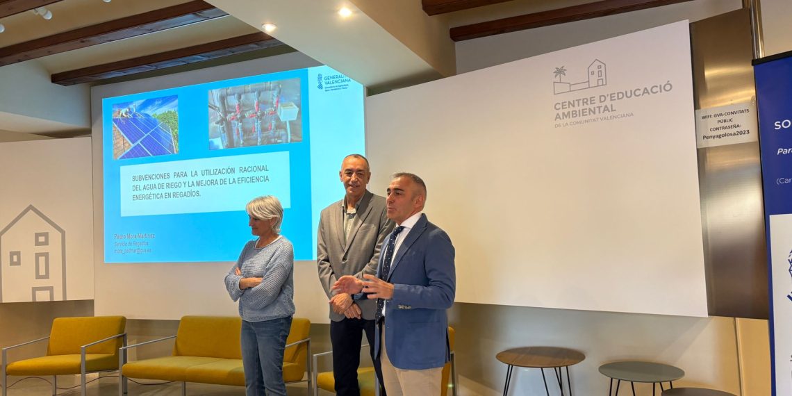 Barrachina anuncia la mayor inversión de la historia para la utilización racional del agua