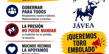 La alcaldesa de Jávea mantiene la prohibición del toro embolado pese a la presión de los aficionados