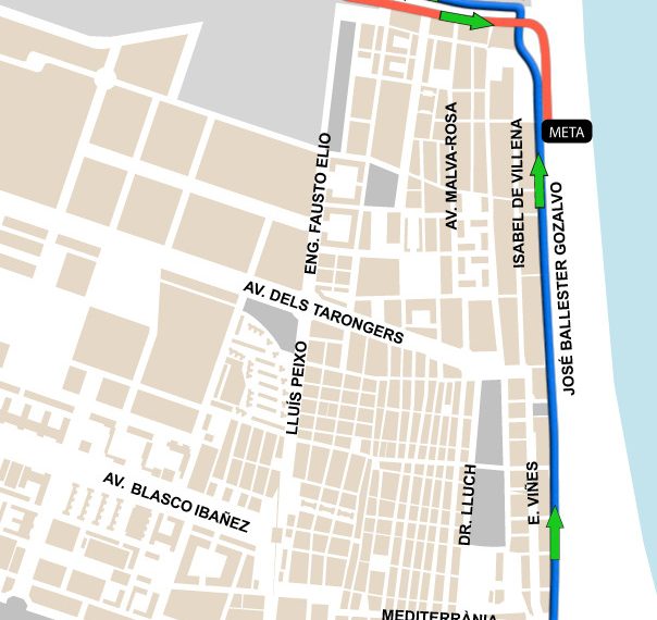 Valencia despliega un operativo especial de movilidad ante el Gran Fondo Internacional de ciclismo