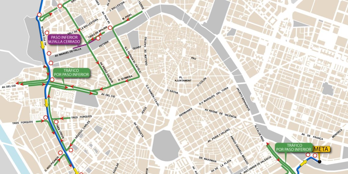 El Ironman 70.3 Valencia condicionará la movilidad y el tráfico este domingo