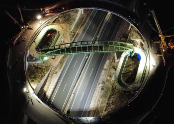 La pasarela ciclopeatonal de Sueca y Fortaleny, premiada como una de las mejores obras públicas del mundo