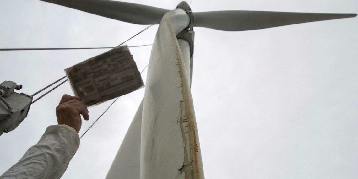 El proyecto RENEWEDGE desarrolla nuevos sistemas sostenibles contra la erosión de palas eólicas