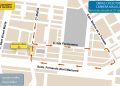 Valencia desvía la salida del barrio de Malilla los próximos dos meses y medio por las obras del canal de acceso de Adif