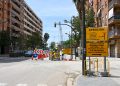 El desvío provisional para el tráfico de salida del barrio de Malilla ya se encuentra operativo