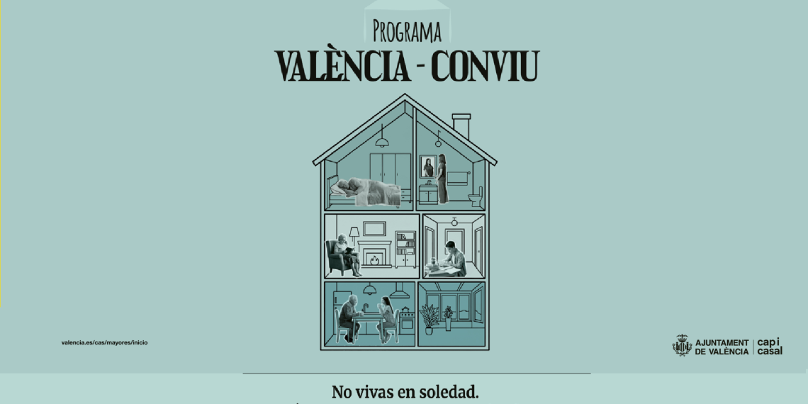 Valencia impulsa ‘Valencia Conviu’ para unir a mayores que viven solos y estudiantes universitarios