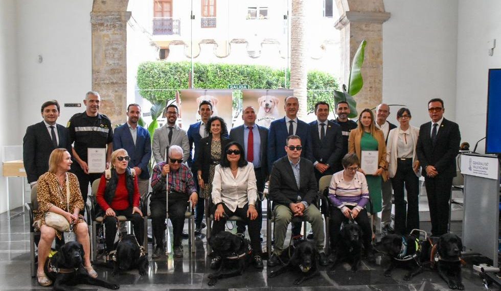 La Generalitat, premiada por su liderazgo en accesibilidad y atención en emergencias