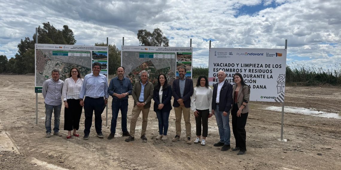Finaliza la retirada de residuos de la reconstrucción en Catarroja y Quart de Poblet