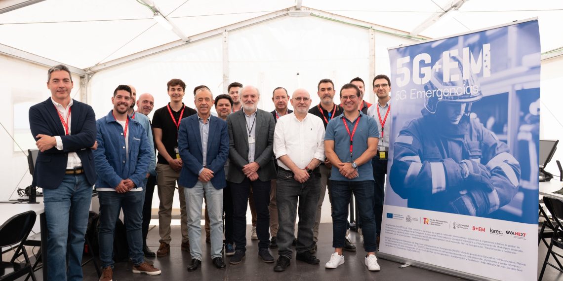 La Generalitat coordina cuerpos policiales y estatales en su cuarta prueba de red 5G para emergencias