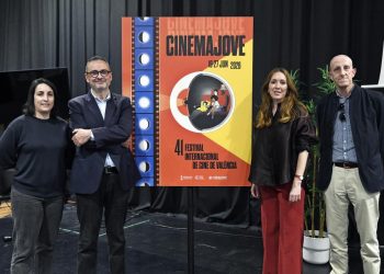 Cinema Jove presenta el cartel de su 41 edición con una imagen creada por Álvaro Bernis en Valencia