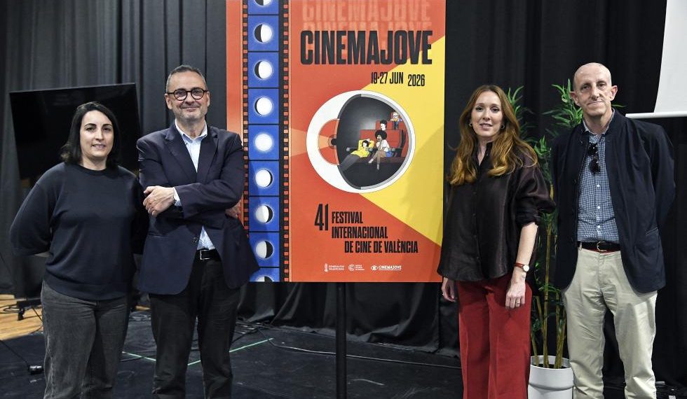 Cinema Jove presenta el cartel de su 41 edición con una imagen creada por Álvaro Bernis en Valencia
