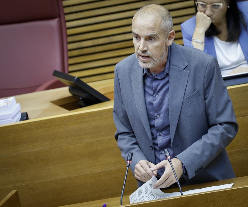 Alós Valls acusa al PSPV de “hipocresía” por bloquear durante dos años el debate sobre la Ley de Costas