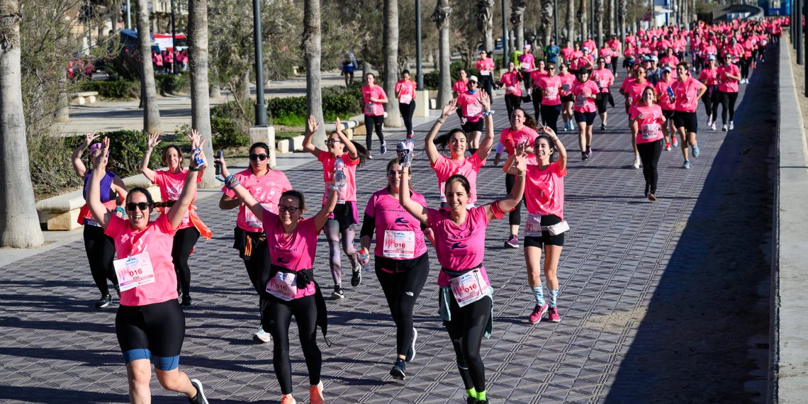 La Carrera de la Mujer de Valencia 2026 estrena recorrido y fecha con más de 4.000 participantes