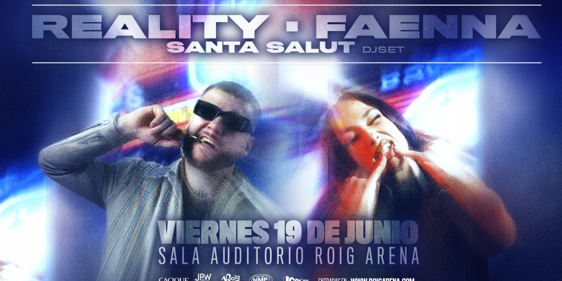 El Negrita Music Festival llega al Roig Arena con Reality, Faenna y Santa Salut