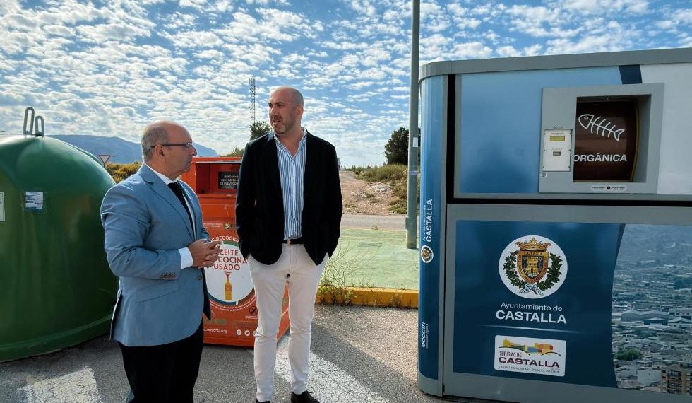 Castalla prueba un sistema inteligente de residuos para aumentar el reciclaje un 25 %