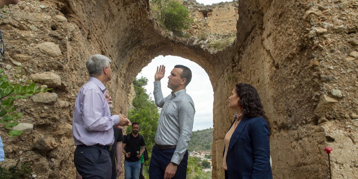 La Diputación de Valencia reanudará las obras del castillo de Corbera y prevé terminarlas en septiembre
