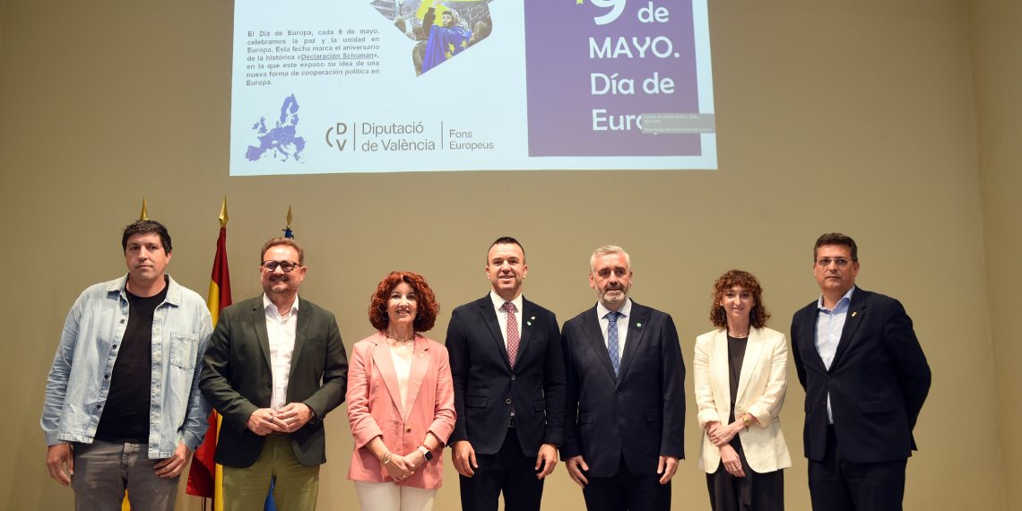 La Diputación de Valencia reivindica en el Día de Europa el papel de las instituciones locales