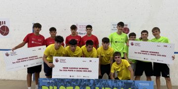 Castellón corona a los mejores centros de Secundaria en la final de Pilota a l’Escola en Valencia