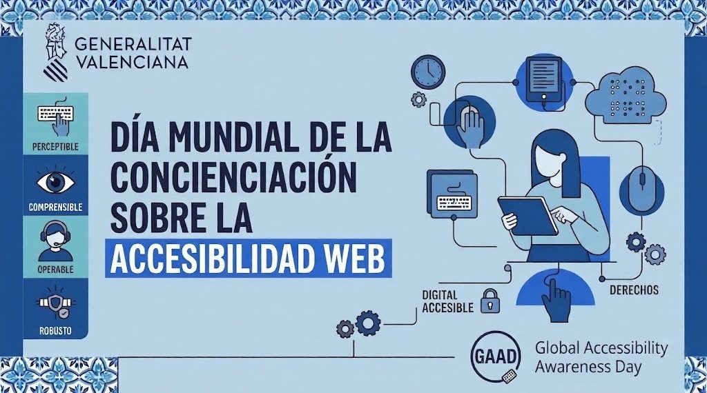 La Generalitat potencia la accesibilidad digital para garantizar una formación sin barreras