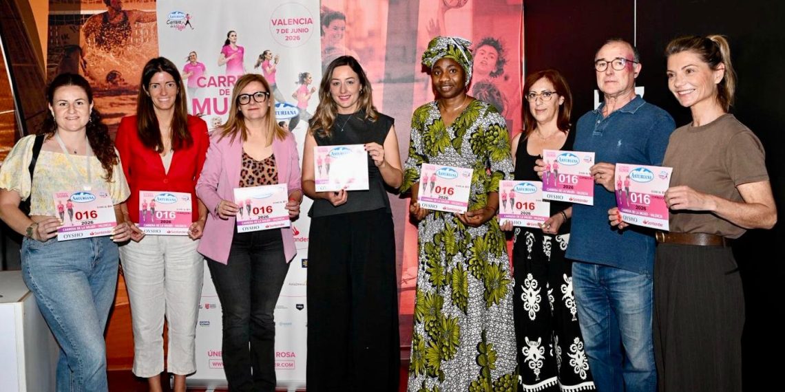 La Carrera de la Mujer de Valencia reunirá a 4.000 corredoras el 7 de junio con un fuerte compromiso social y solidario
