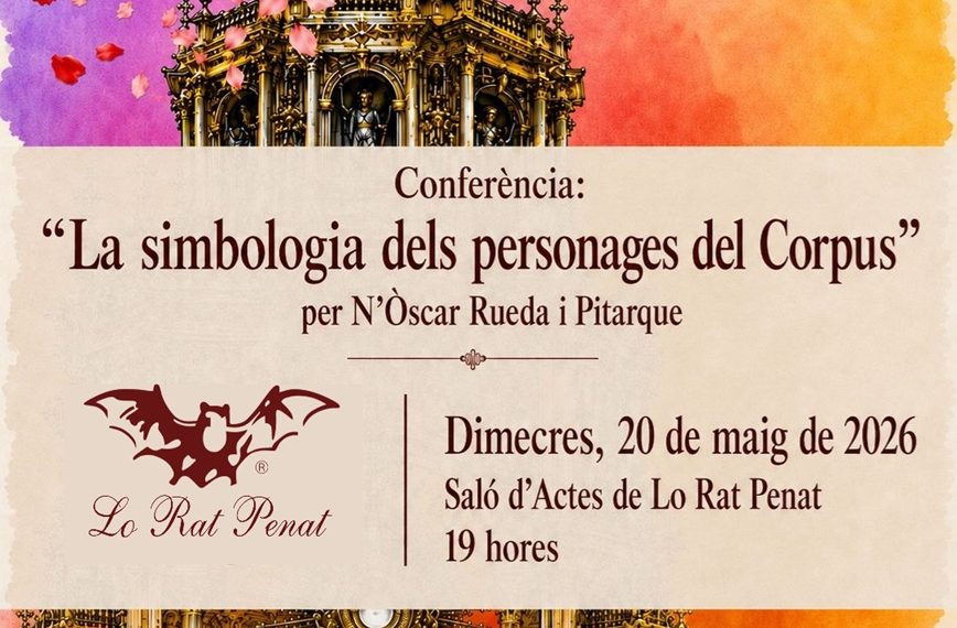 Lo Rat Penat se suma a la commemoració del 700 aniversari del Corpus Christi de Valéncia en una conferència sobre la simbologia dels seus personages