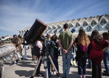 La Ciutat de les Arts celebra el Día de los Museos con una observación solar gratuita