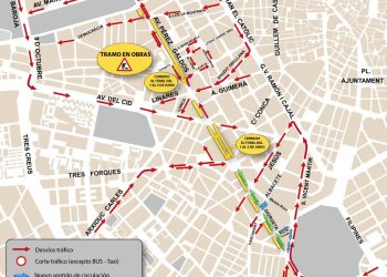 El tunel de Pérez Galdós permanecerá cerrado del 1 al 3 de junio