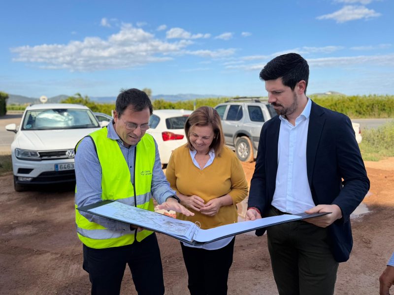 La Diputación de Valencia inicia las obras del nuevo itinerario ciclopeatonal entre la Pobla de Vallbona y l’Eliana