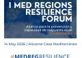 Alicante reúne a regiones del Mediterráneo para coordinar una estrategia común ante riesgos climáticos