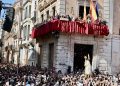 Mercavalencia reivindica el papel de la flor en el acto más emotivo de las fiestas de la Virgen