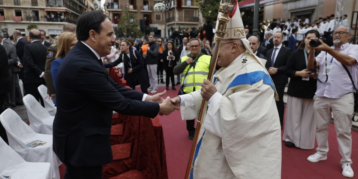 El president de la Generalitat asiste a la Missa d’Infants de las fiestas de la Mare de Déu